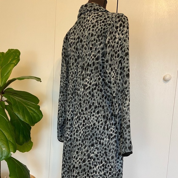 Sarong Style Button Down Cover Up | Collar Cover - Picture 9 of 12